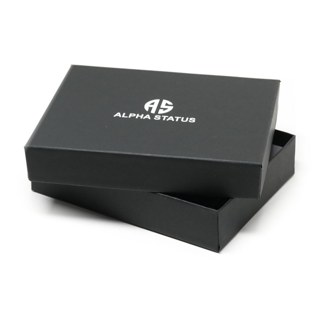 Δερμάτινο Πορτοφόλι ALPHA STATUS 10101-0 RFID COCCOA BROWN