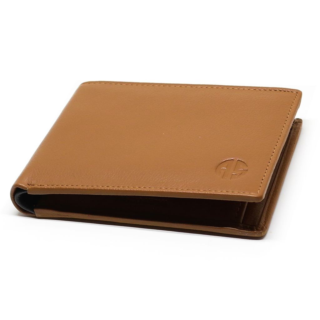 Δερμάτινο Πορτοφόλι ALPHA STATUS 10103-0 RFID TAN