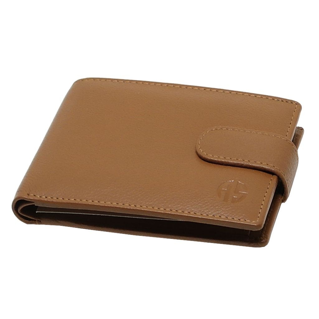 Δερμάτινο Πορτοφόλι ALPHA STATUS 10113-0 RFID TAN
