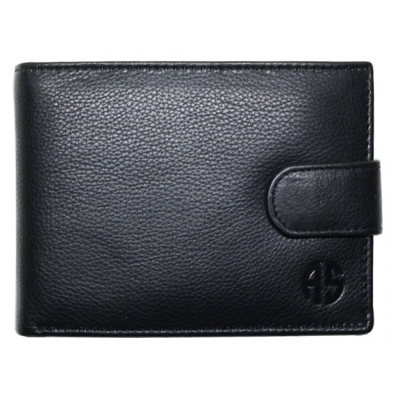 Δερμάτινο Πορτοφόλι ALPHA STATUS 10106-0 RFID BLACK