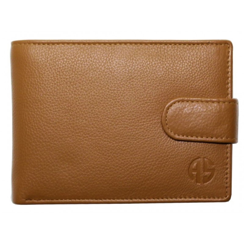 Δερμάτινο Πορτοφόλι ALPHA STATUS 10106-0 RFID TAN