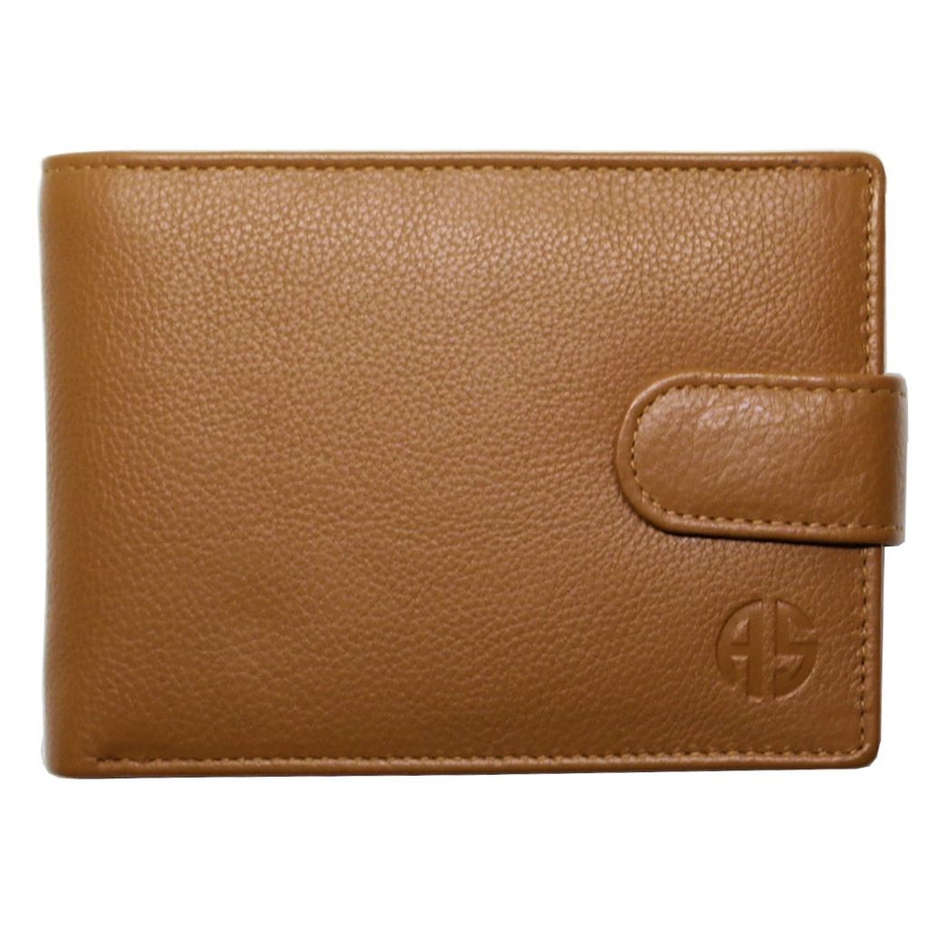 Δερμάτινο Πορτοφόλι ALPHA STATUS 10106-0 RFID TAN