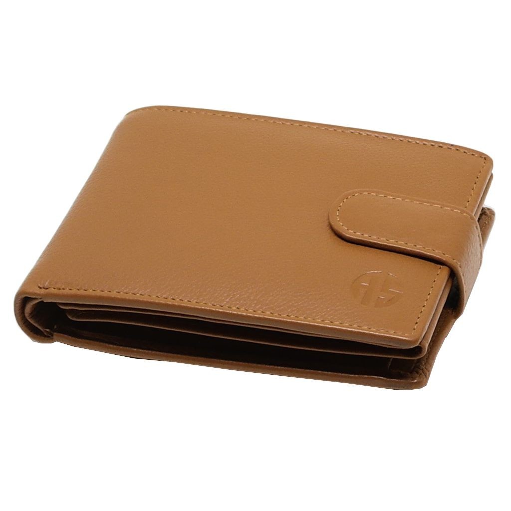 Δερμάτινο Πορτοφόλι ALPHA STATUS 10106-0 RFID TAN