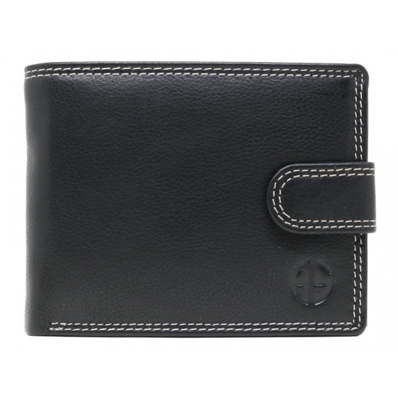 Δερμάτινο Πορτοφόλι ALPHA STATUS 10111-0 RFID BLACK