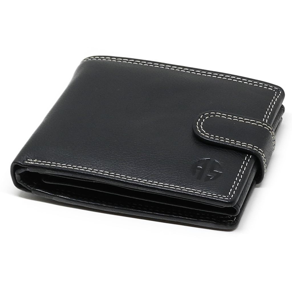 Δερμάτινο Πορτοφόλι ALPHA STATUS 10111-0 RFID BLACK