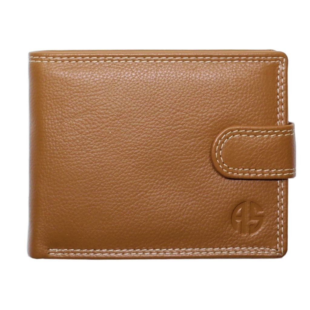 Δερμάτινο Πορτοφόλι ALPHA STATUS 10111-0 RFID ΤΑΝ