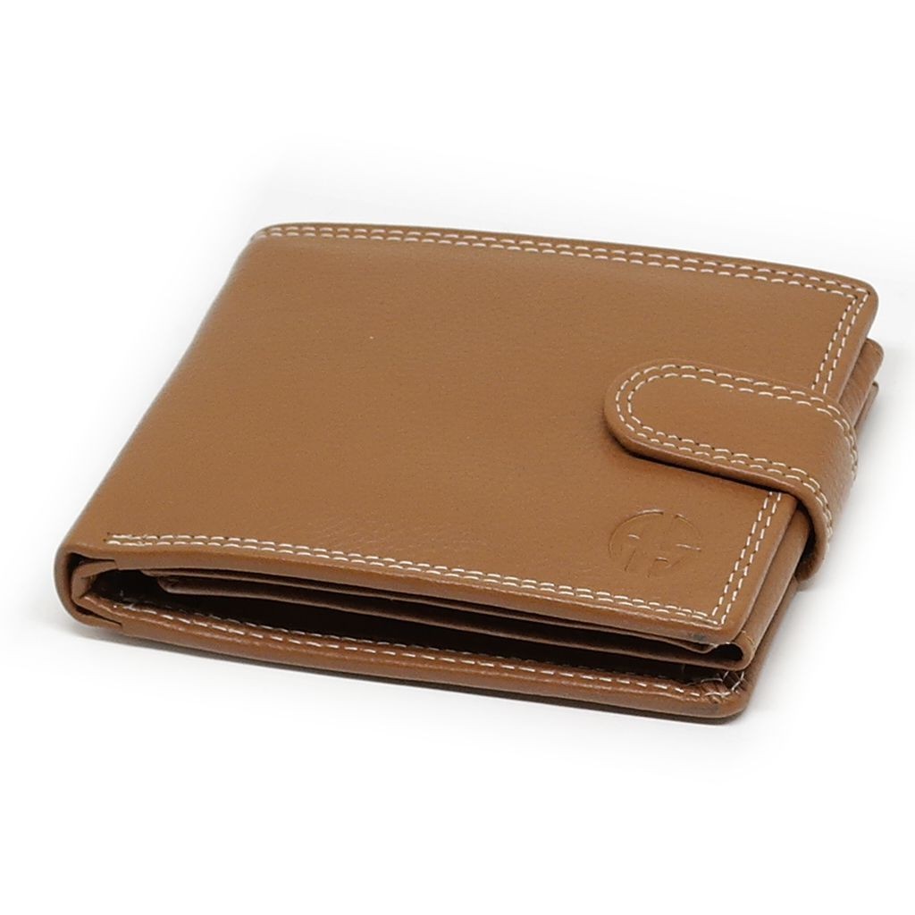 Δερμάτινο Πορτοφόλι ALPHA STATUS 10111-0 RFID ΤΑΝ