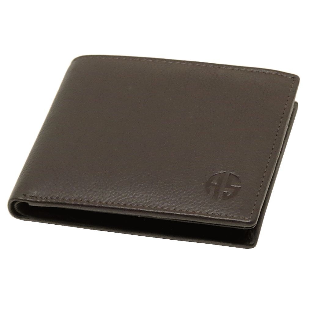 Δερμάτινο Πορτοφόλι ALPHA STATUS 10114-0 RFID COCCOA BROWN