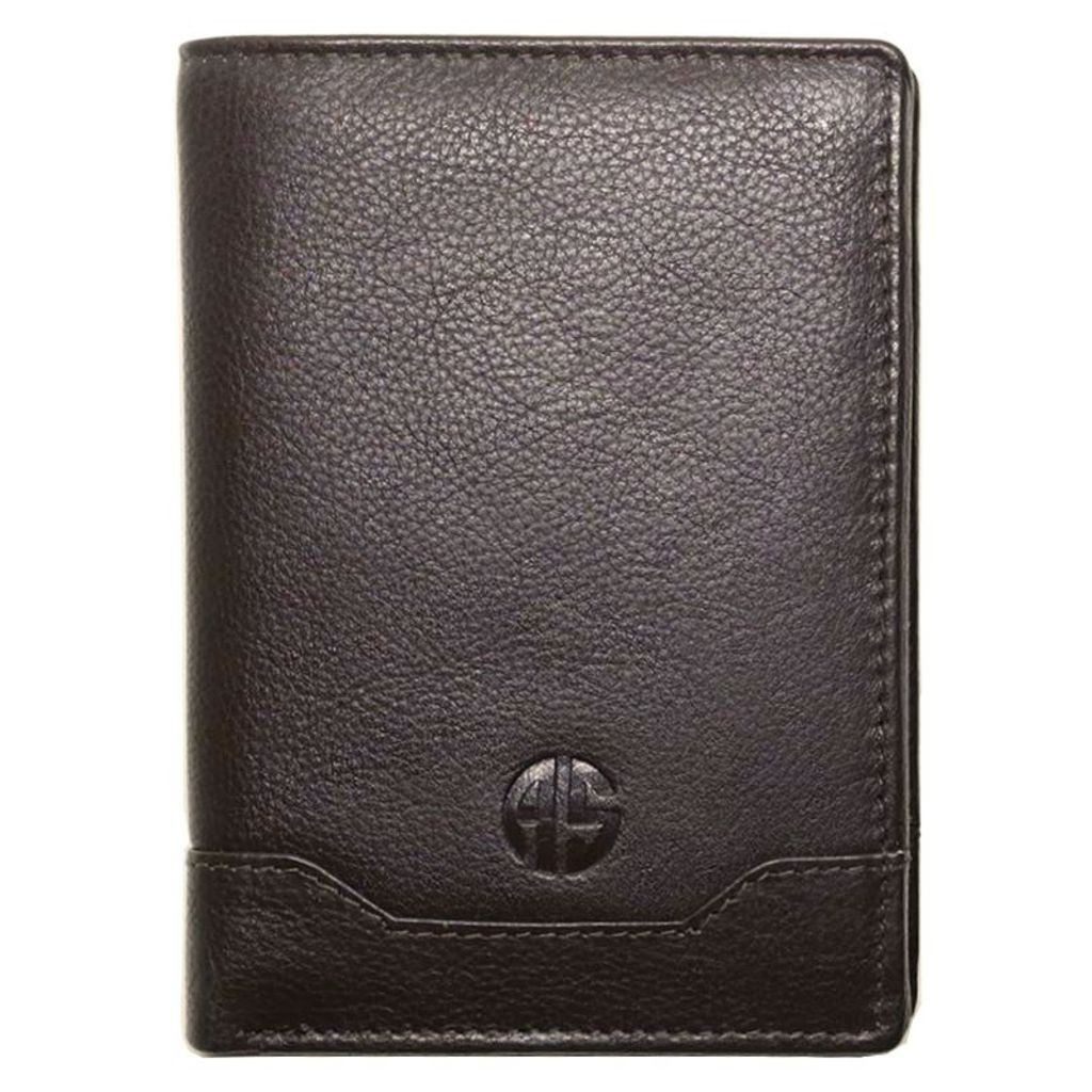 Δερμάτινο Πορτοφόλι ALPHA STATUS 10104-0 RFID COCCOA BROWN