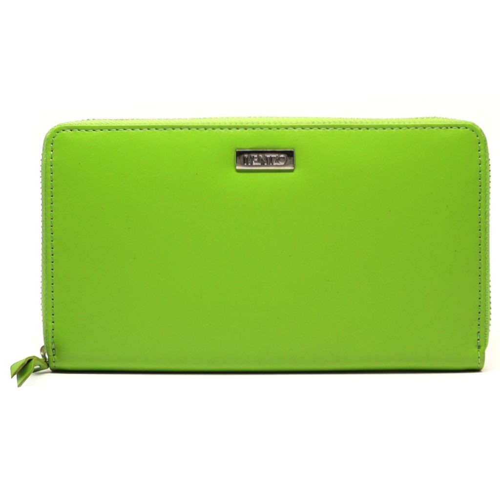 MENTZO L202 GREEN RFID SELENE ΔΕΡΜΑΤΙΝΟ ΠΟΡΤΟΦΟΛΙ