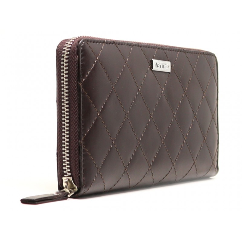 MENTZO L202D BROWN RFID SELENE ΔΕΡΜΑΤΙΝΟ ΠΟΡΤΟΦΟΛΙ