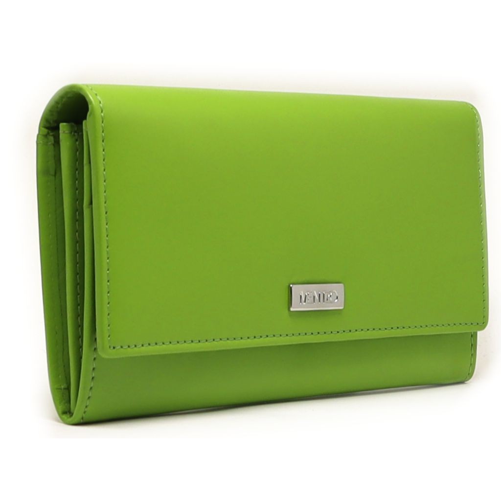 MENTZO L310 GREEN RFID ATHENA ΔΕΡΜΑΤΙΝΟ ΠΟΡΤΟΦΟΛΙ