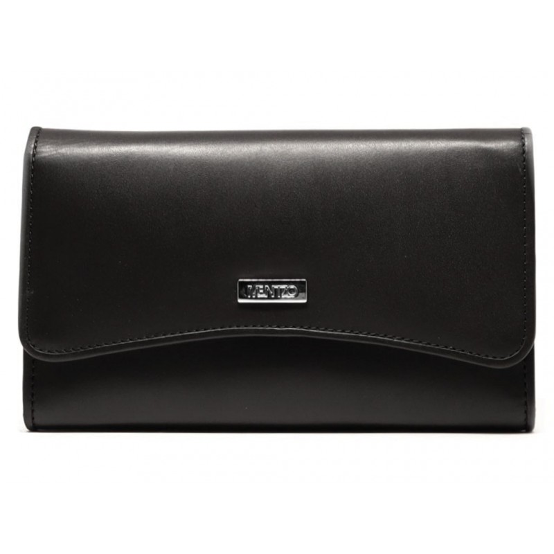 MENTZO L203 BLACK RFID GAIA ΔΕΡΜΑΤΙΝΟ ΠΟΡΤΟΦΟΛΙ