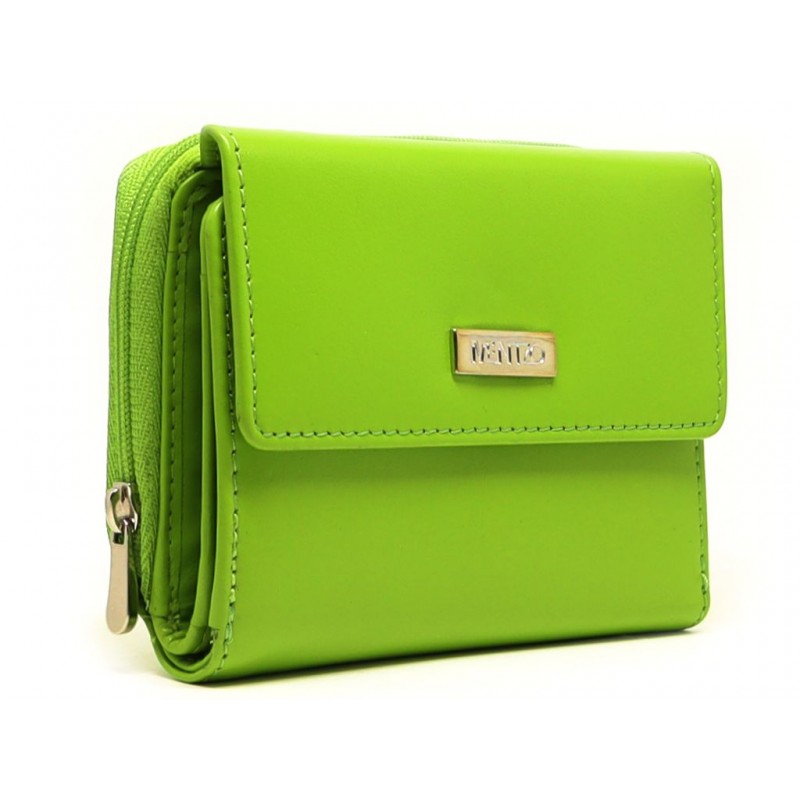MENTZO L201 GREEN RFID CALYPSO ΔΕΡΜΑΤΙΝΟ ΠΟΡΤΟΦΟΛΙ