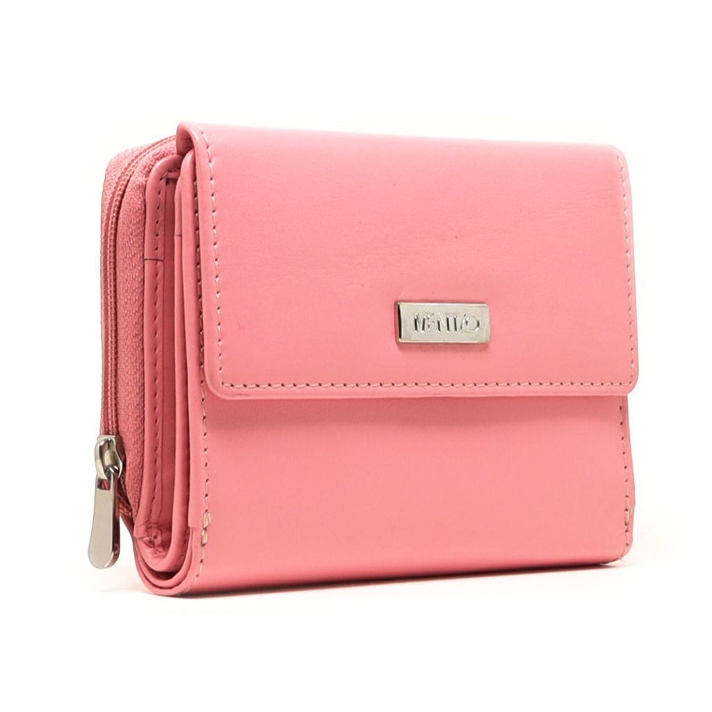 MENTZO L201 LIGHT PINK RFID CALYPSO ΔΕΡΜΑΤΙΝΟ ΠΟΡΤΟΦΟΛΙ