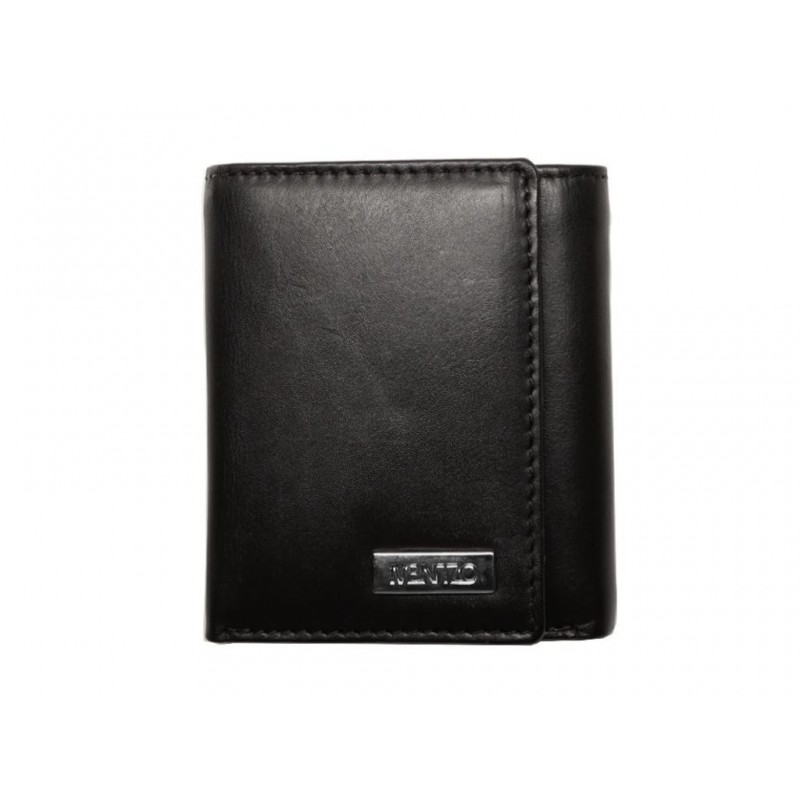 MENTZO L301 BLACK RFID IRIS ΔΕΡΜΑΤΙΝΟ ΠΟΡΤΟΦΟΛΙ