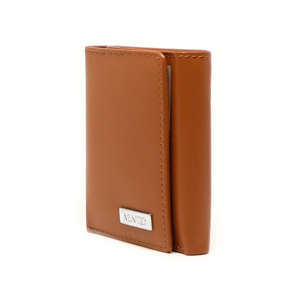 MENTZO L301 TAN RFID IRIS ΔΕΡΜΑΤΙΝΟ ΠΟΡΤΟΦΟΛΙ