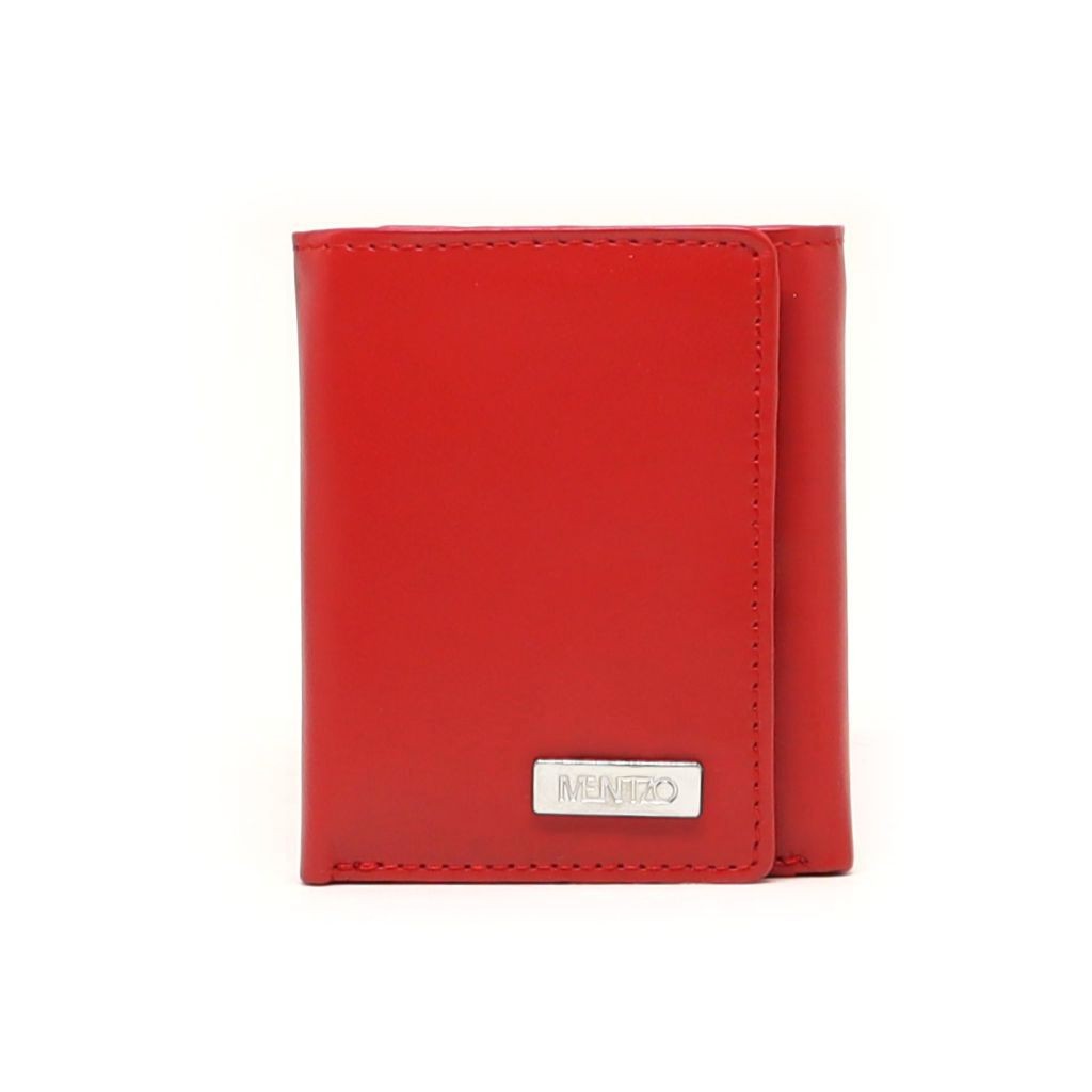 MENTZO L301 RED RFID IRIS ΔΕΡΜΑΤΙΝΟ ΠΟΡΤΟΦΟΛΙ