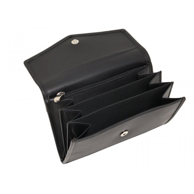 MENTZO L315 BLACK RFID AELLA ΔΕΡΜΑΤΙΝΟ ΠΟΡΤΟΦΟΛΙ ΓΙΑ ΨΙΛΑ