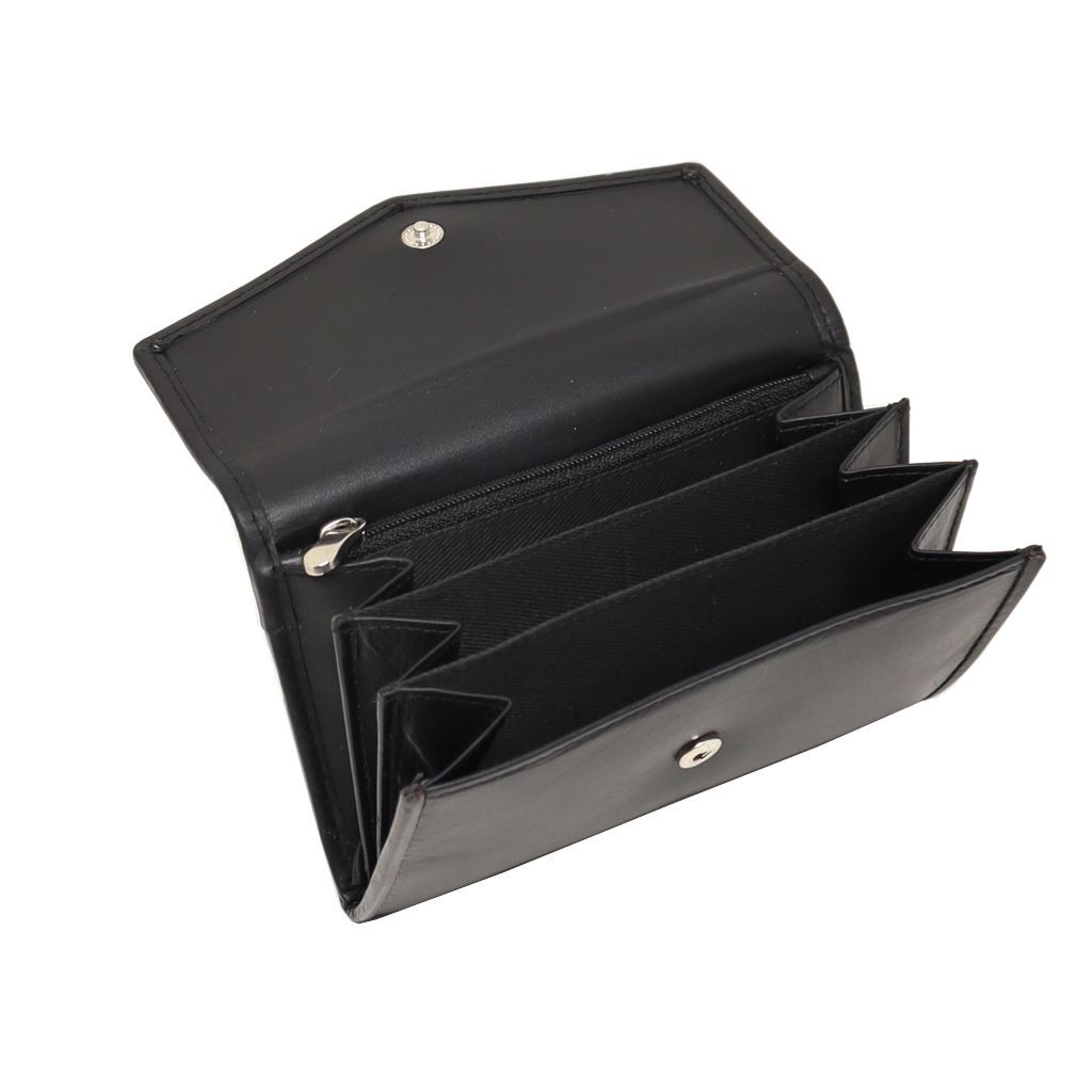 MENTZO L315 BLACK RFID AELLA ΔΕΡΜΑΤΙΝΟ ΠΟΡΤΟΦΟΛΙ ΓΙΑ ΨΙΛΑ