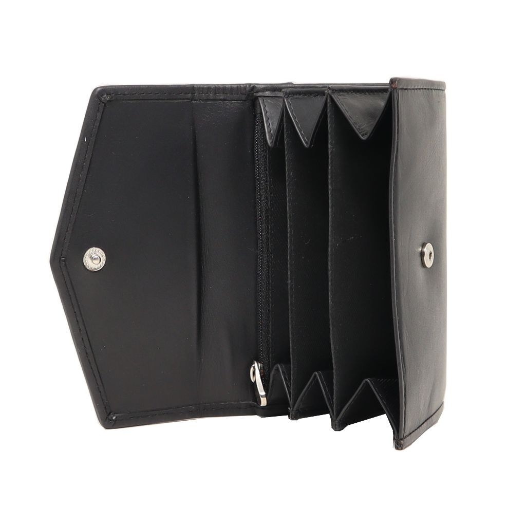 MENTZO L315 BLACK RFID AELLA ΔΕΡΜΑΤΙΝΟ ΠΟΡΤΟΦΟΛΙ ΓΙΑ ΨΙΛΑ