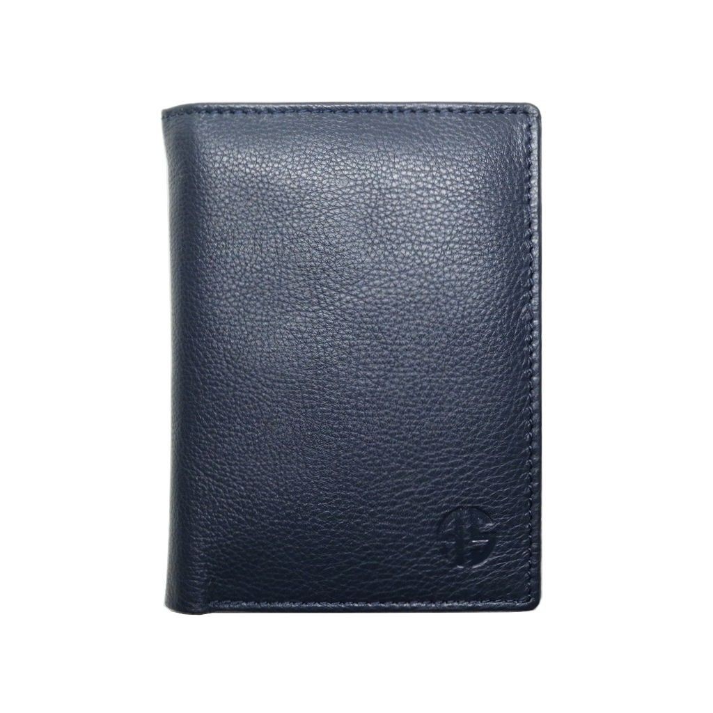 ALPHA STATUS 10104D RFID NAVY BLUE ΔΕΡΜΑΤΙΝΟ ΠΟΡΤΟΦΟΛΙ